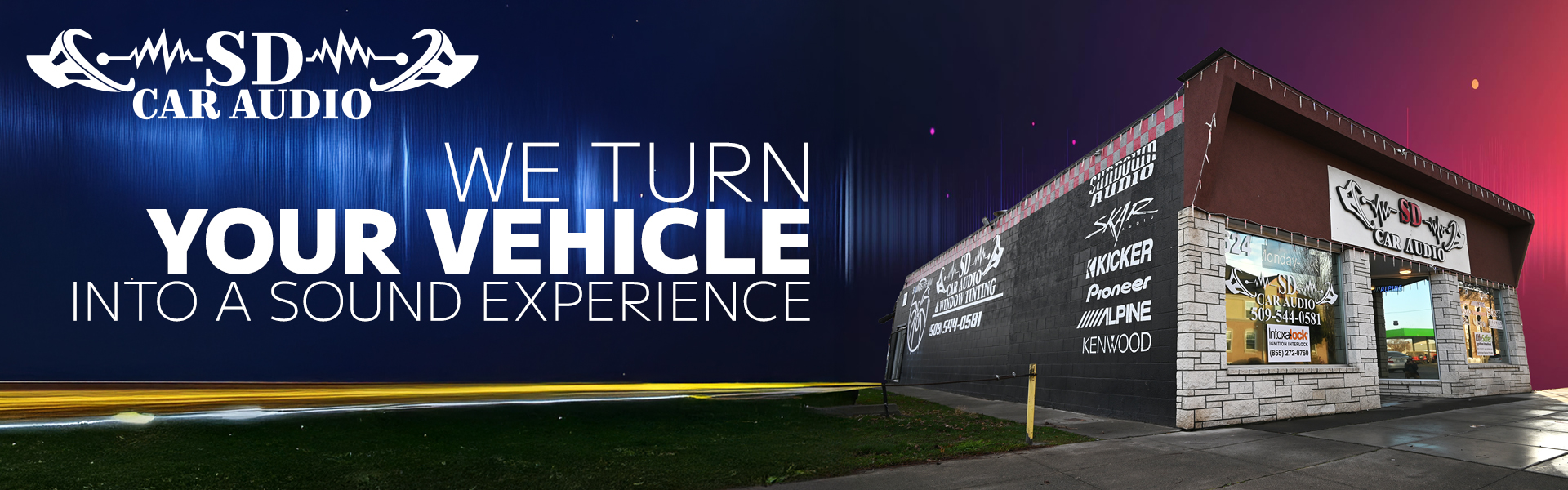 We turn your vehicle into a sound experience.